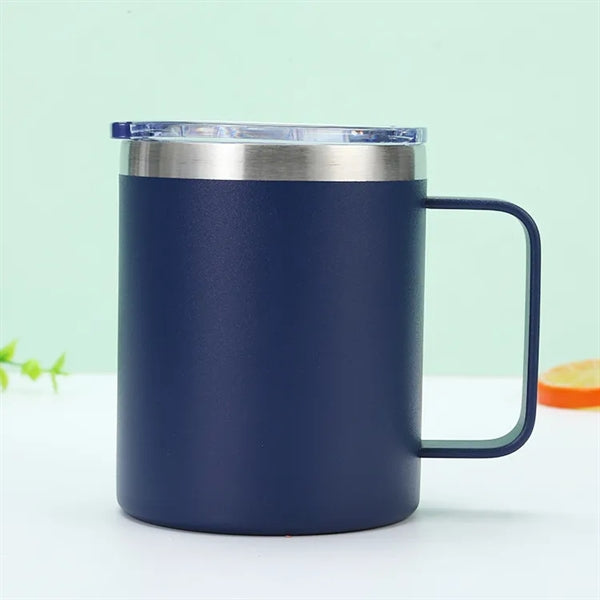 12oz Coffee Mug with Handle & Sliding Lid