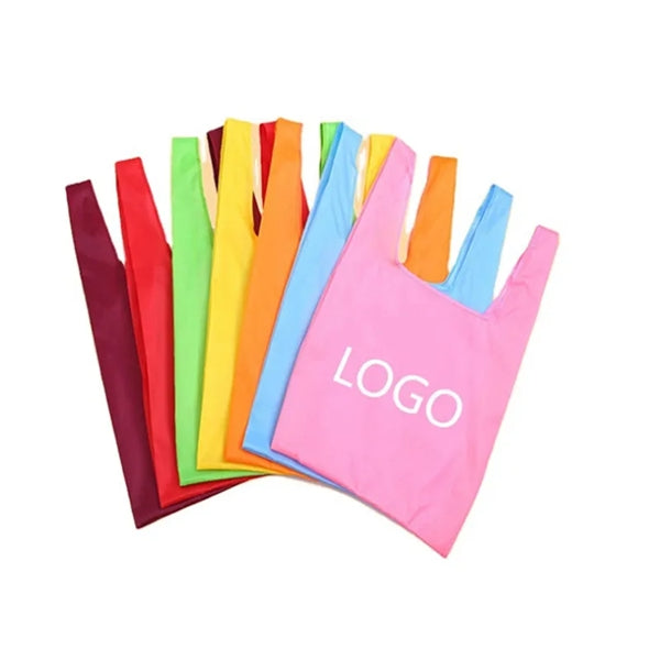 Portable Oxford folding tote shopping bag
