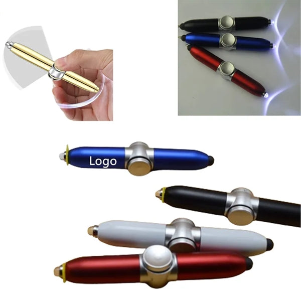 Fidget Spinning Stress Relief Pen with LED Light