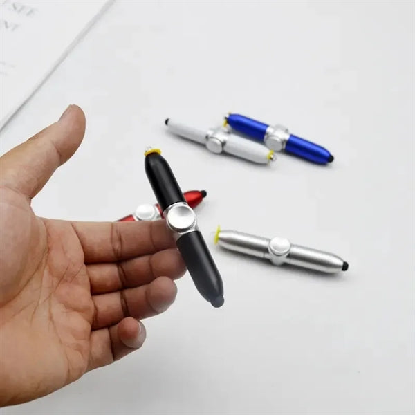 Fidget Spinning Stress Relief Pen with LED Light