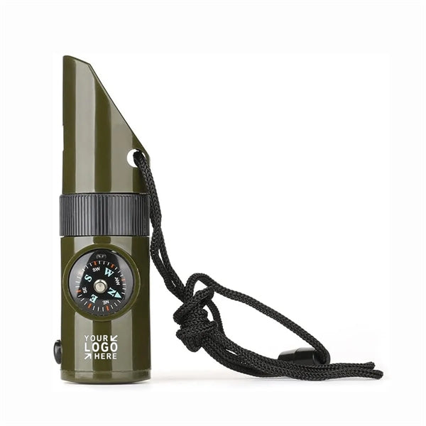 Portable Multi Function Survival Whistle with Compass