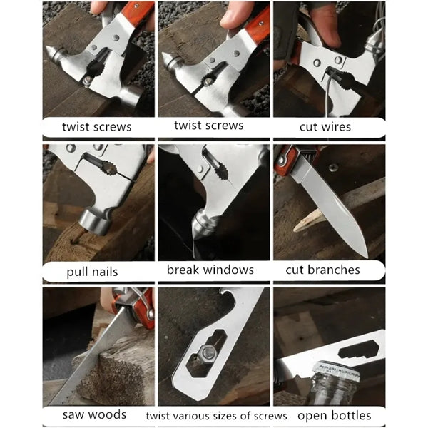 Survival Kits Multitool Safety Hammer