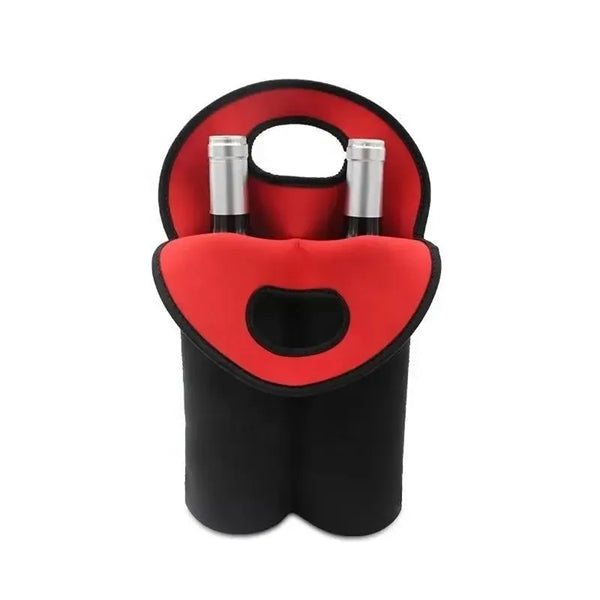 Neoprene Wine Beer Carrier Tote Cooler Bag