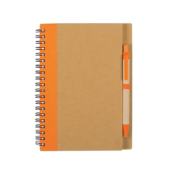 Spiral-Bound Notebook with Pen