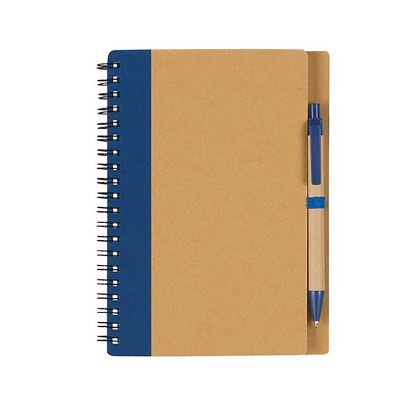 Spiral-Bound Notebook with Pen