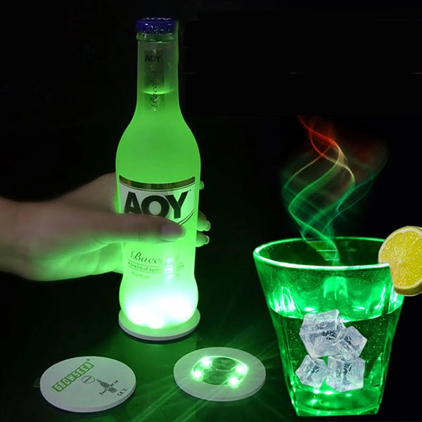 Non-slip Coaster Led Glowing Mat
