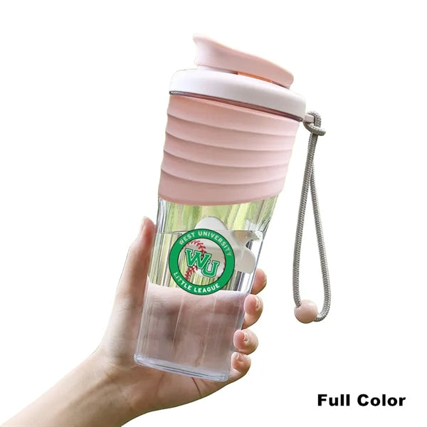 24 oz Leakproof Large Capacity Fitness Protein Shaker Bottle