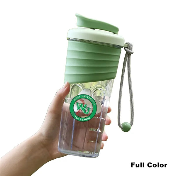 24 oz Leakproof Large Capacity Fitness Protein Shaker Bottle
