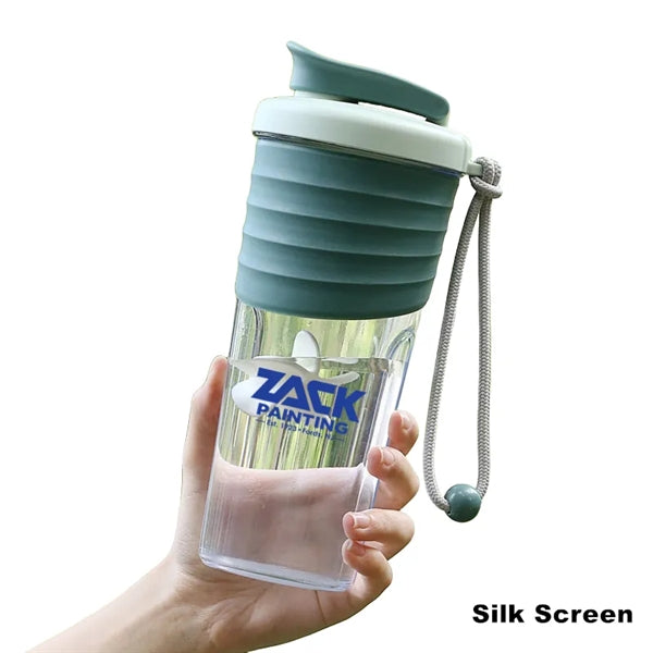 24 oz Leakproof Large Capacity Fitness Protein Shaker Bottle