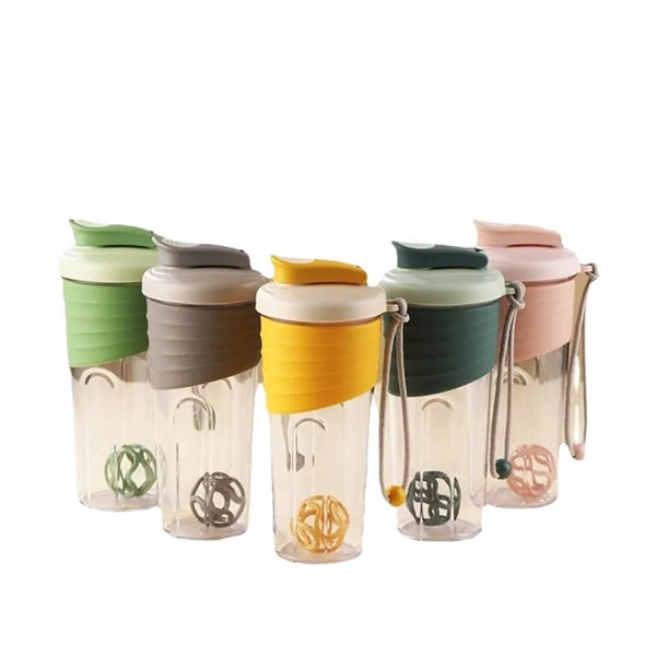 24 oz Leakproof Large Capacity Fitness Protein Shaker Bottle
