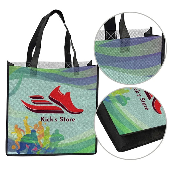 13x13x5 Full-Color PET Non-Woven Tote Bag