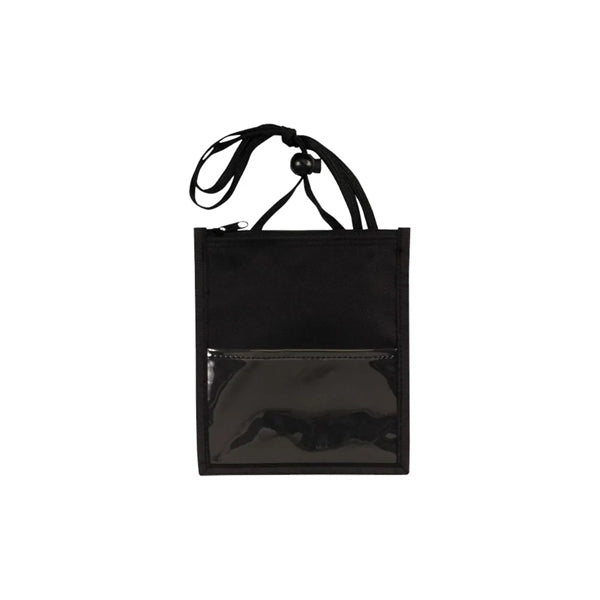 Poly Zipper Badge Holder