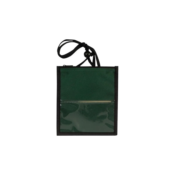 Poly Zipper Badge Holder