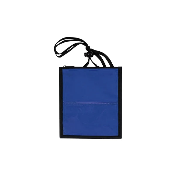 Poly Zipper Badge Holder