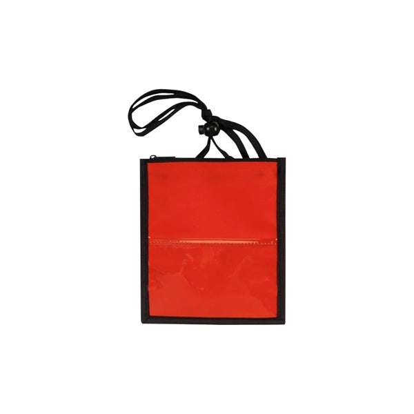 Poly Zipper Badge Holder