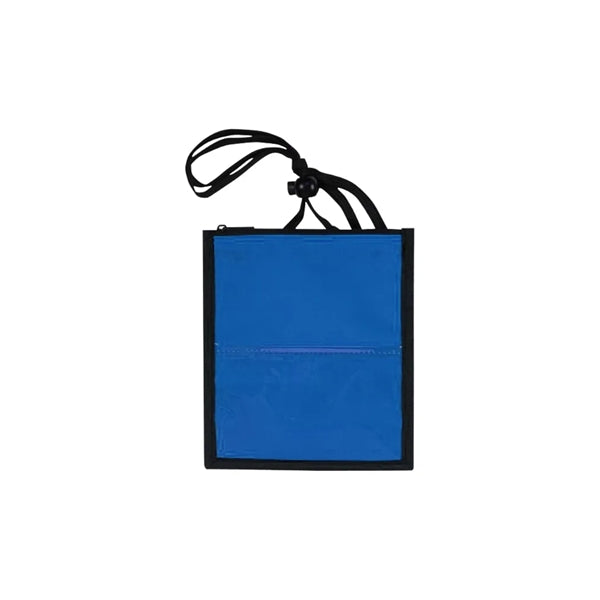 Poly Zipper Badge Holder
