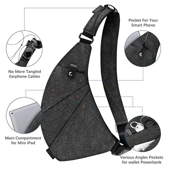 Crossbody Anti Theft Safe Purse Bags for Travel
