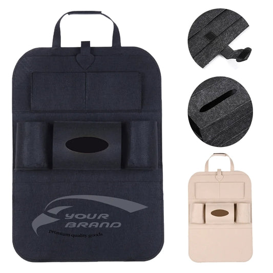 Hanging Car SeatBack Organizer With Shoulder Strap