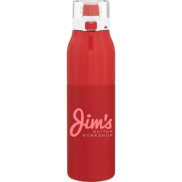 25 oz h2go Vigor Single Wall Stainless Bottle with Handle