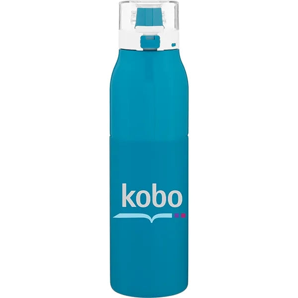 25 oz h2go Vigor Single Wall Stainless Bottle with Handle