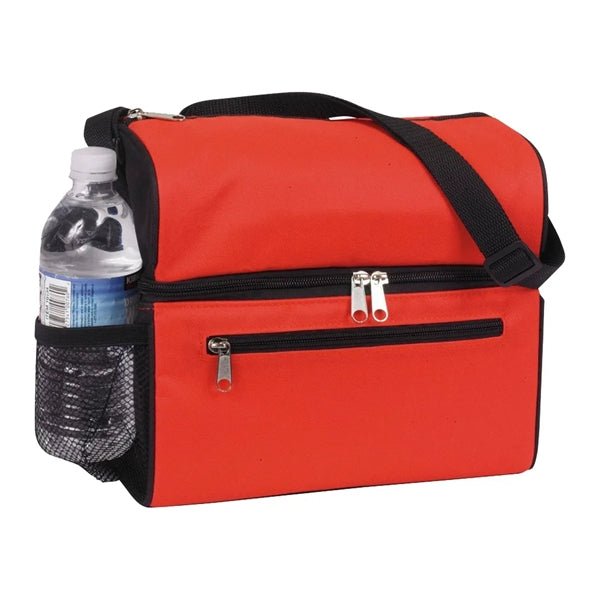 Poly Insulated Compartments Lunch Bag