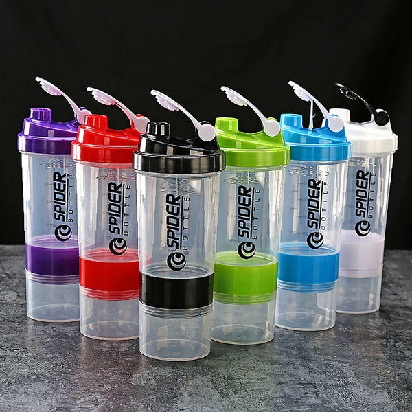 17oz Gym Protein Shaker Water Bottle