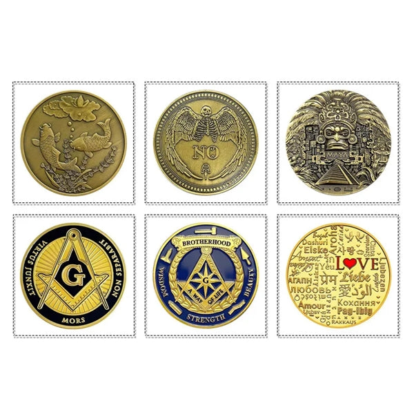 Aluminum Silver Die Struck Token