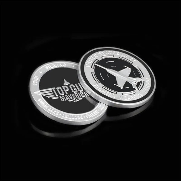 Aluminum Silver Die Struck Token