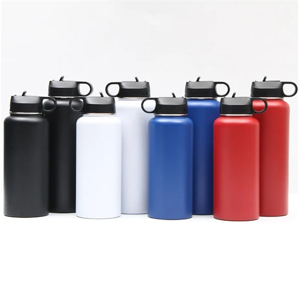 32oz Stainless Steel Polar Camel Water Bottle With Lid