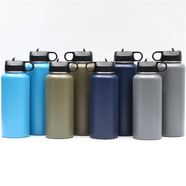 32oz Stainless Steel Polar Camel Water Bottle With Lid