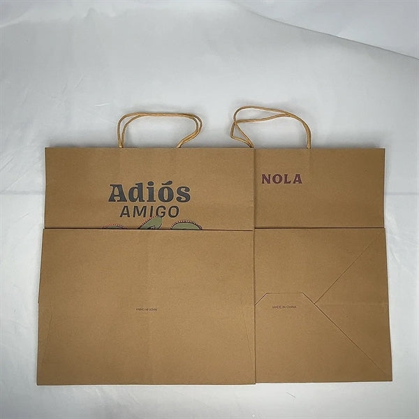 Recycled Kraft Shopping Bag