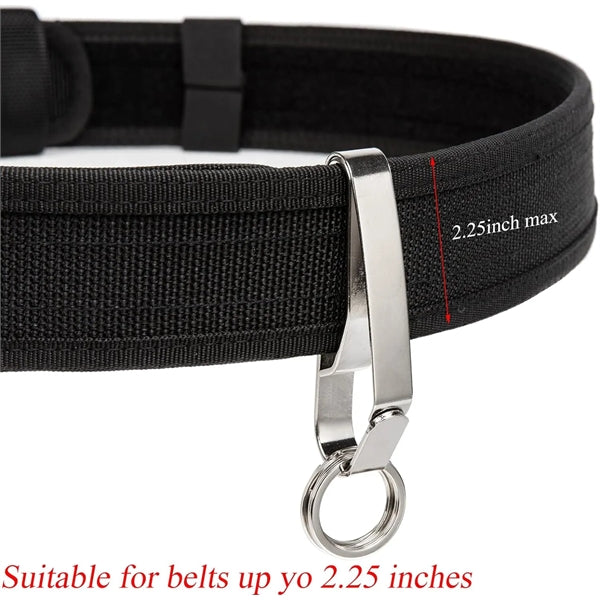 Tactical Key Ring Holder for Duty Belts