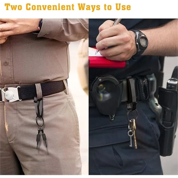 Tactical Key Ring Holder for Duty Belts