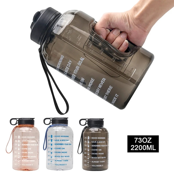 Water Bottle With Straw