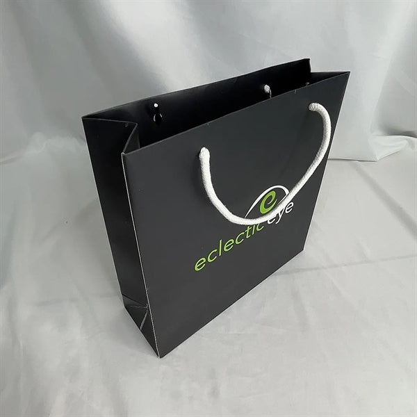 Paper Tote Bag With Cotton Handle And Cover