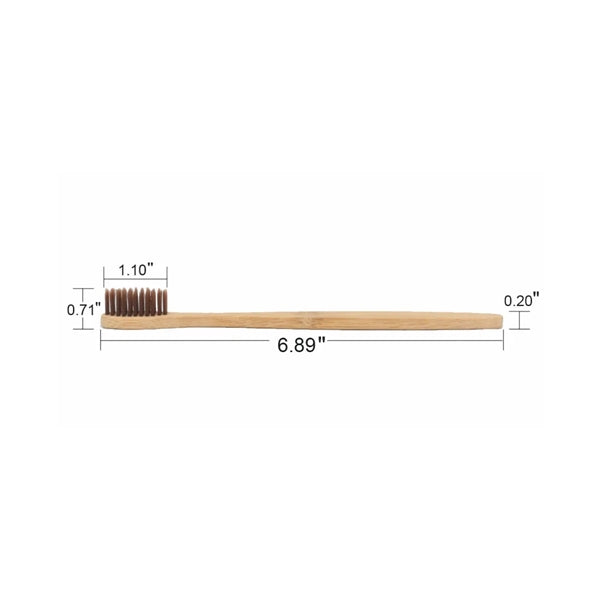 Pack of 10 Biodegradable Eco-friendly Bamboo Toothbrushes