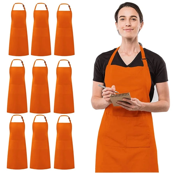 Adjustable Bib Apron Waterproof Resistant