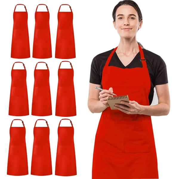 Adjustable Bib Apron Waterproof Resistant