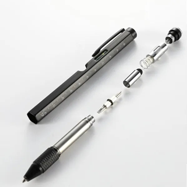 9 in 1 Multifunction Tool Pen with LED