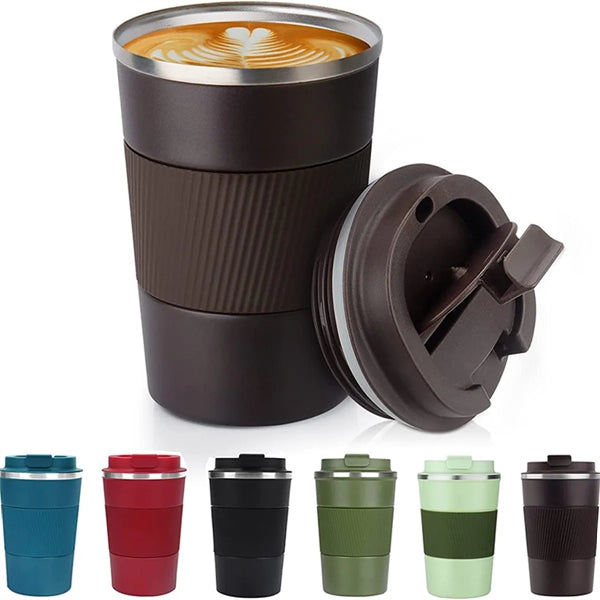 12oz Travel Mug Insulated Coffee Cup