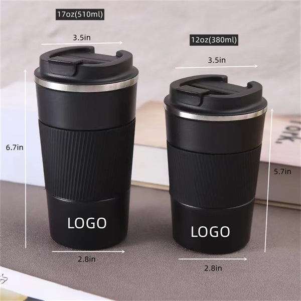 12oz Travel Mug Insulated Coffee Cup