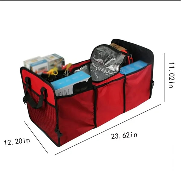 Multifunctional large capacity Retractable Bag Car Organizer