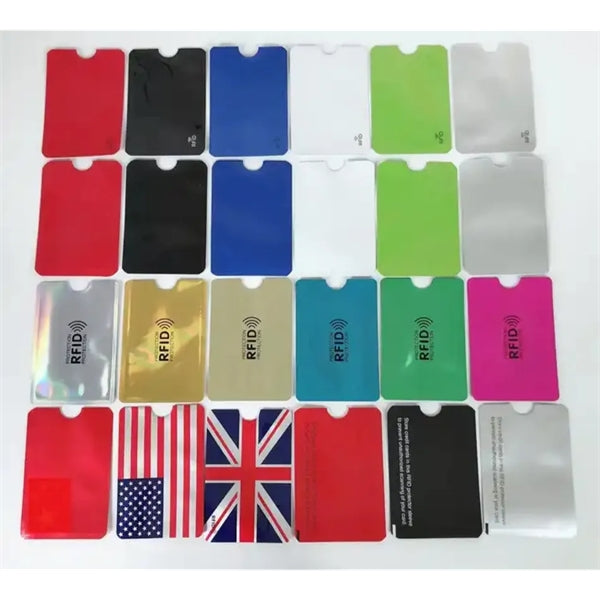 Anti RFID Wallet Bank Card Holder