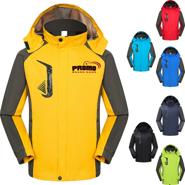 Windproof Multi Pockets Multifunctional Detachable Jacket
