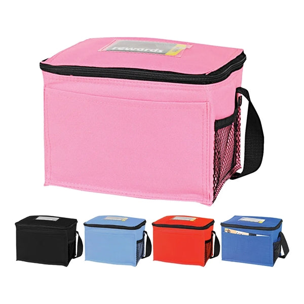 Poly 6 Can Cooler Lunch Bag