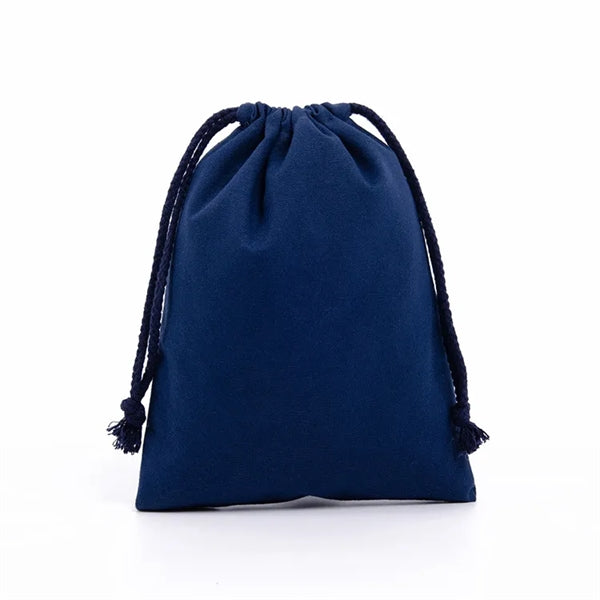 Drawstring Cotton Bag Sachet Jewelry Favors Wrapping Pouche