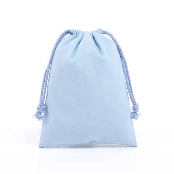 Drawstring Cotton Bag Sachet Jewelry Favors Wrapping Pouche