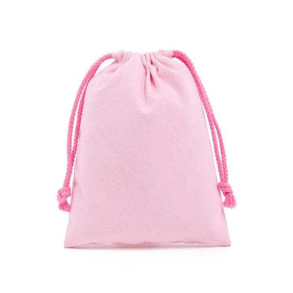 Drawstring Cotton Bag Sachet Jewelry Favors Wrapping Pouche