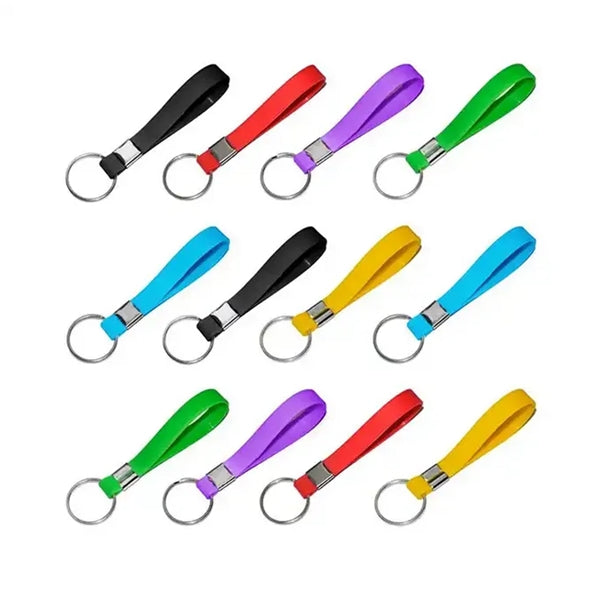 Printed Wristband Keychain