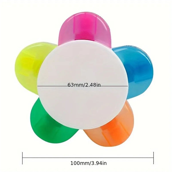 Five Color Sunflower Highlighter